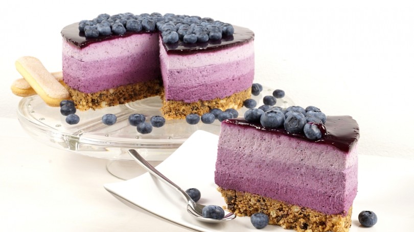 fruchtige Blaubeertorte