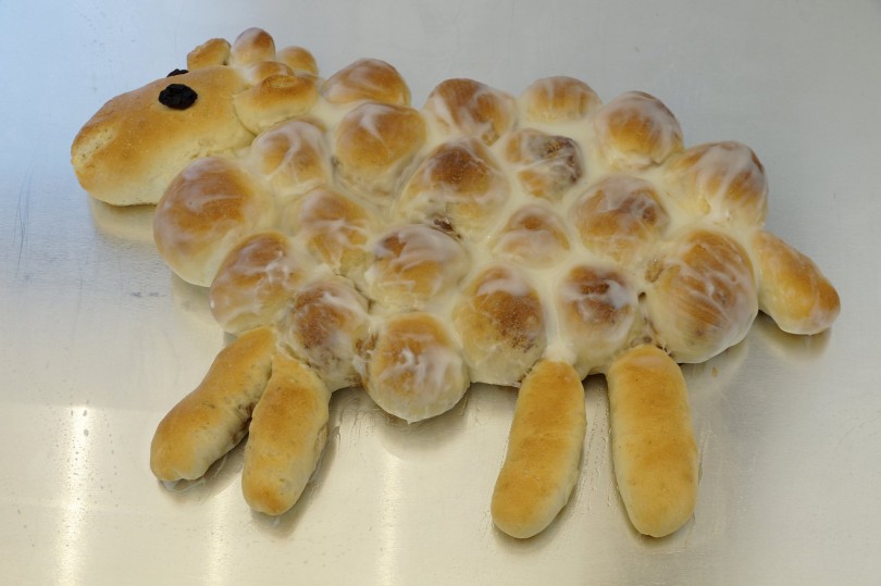 Hase als Hefegebäck