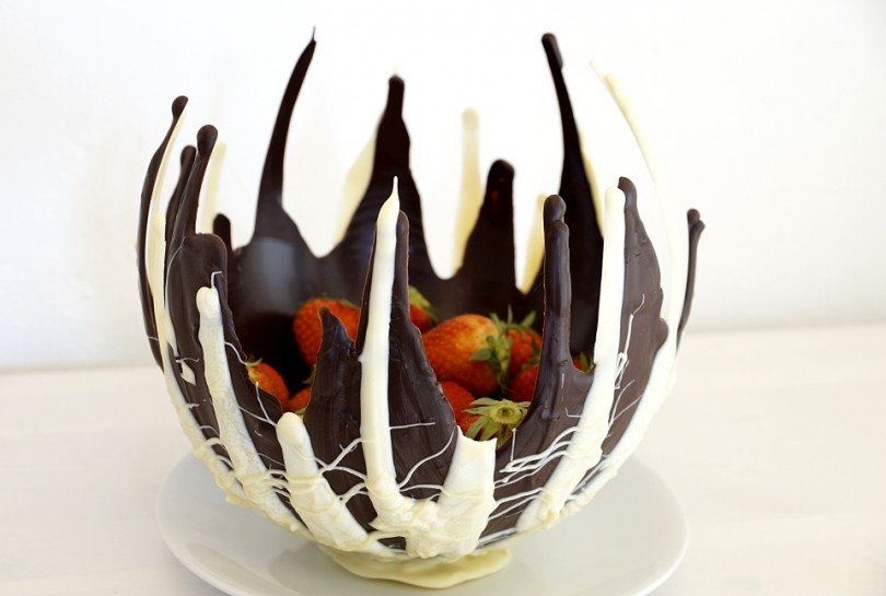 Schokoladenschale selbstgemacht