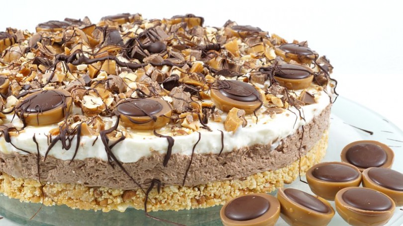 cremige Toffifee Torte backen