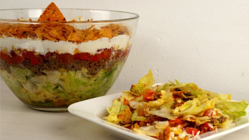 Tacosalat / Nachosalat