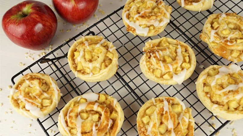 Apfelschnecken mit Zimt