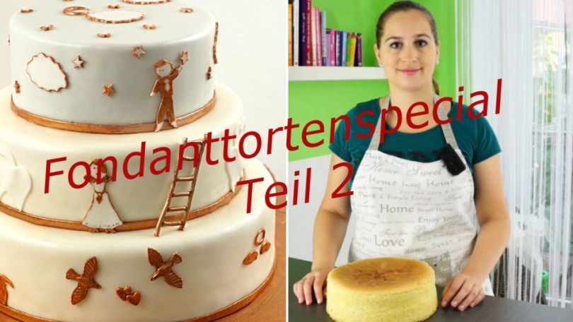 Biskuitboden Fondanttorte