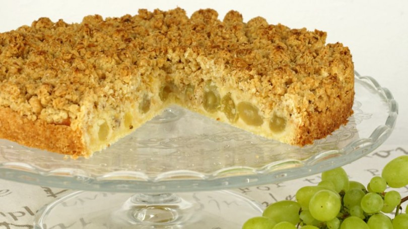Traubenkuchen / Traubencrumble