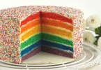 Regenbogentorte / Rainbow cake