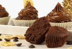Schokoladenbananenmuffins oder Schokoladenbananen Cupcakes