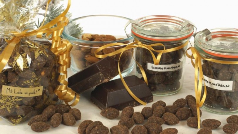 Schokomandeln mit Zimt
