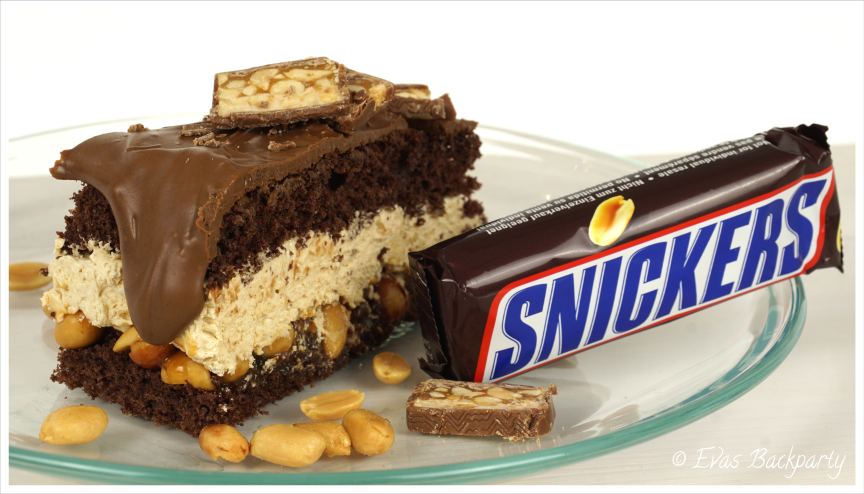 Snickerstorte Fur Alle Snicker Fans Evasbackparty