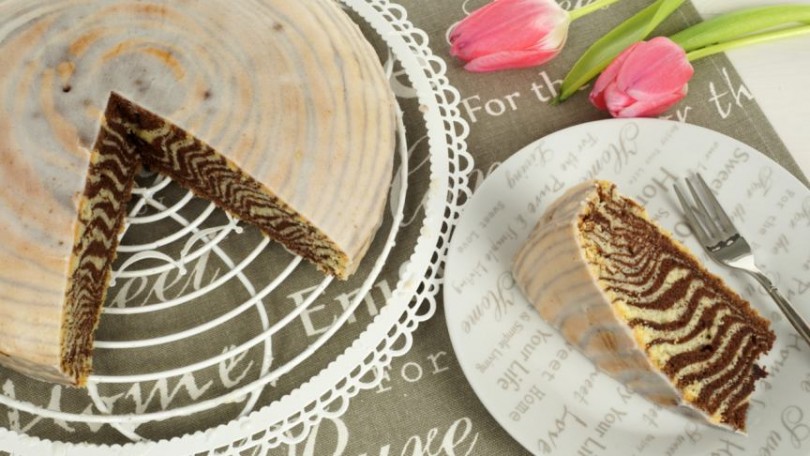saftiger Zebrakuchen