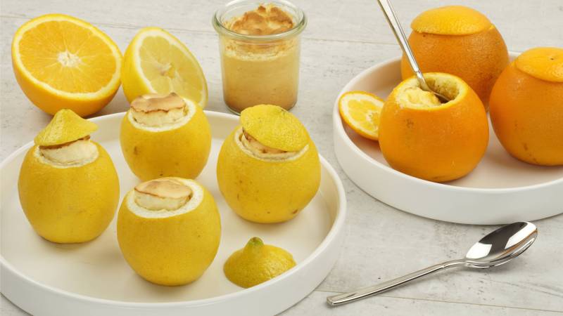 Zitronen-Dessert, Zitronen-Soufflés