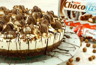 Choco-Fresh-Torte mit Keks-Boden