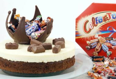 Celebrations-Schoko-Torte für Schokoladenfans
